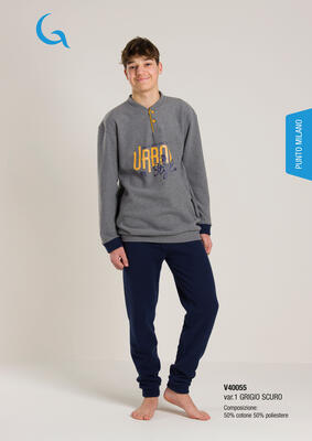 PIGIAMA RAGAZZO M/L V40055 Tellini S.R.L. Velkoobchodní oblečení